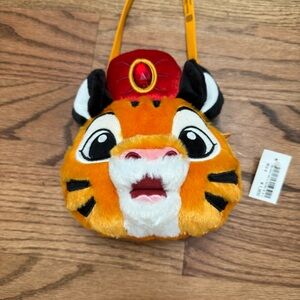Disney Disneyland Tokyo Chandu Sindbad Tiger Plush Pass Case Small Shoulder Bag